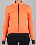 SPORTFUL Cycling windproof jacket - FIANDRE PRO - orange