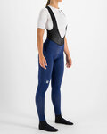 SPORTFUL Cycling long bib trousers - FIANDRE NO RAIN - blue