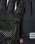 SPORTFUL Cycling long-finger gloves - FIANDRE - black
