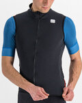 SPORTFUL Cycling gilet - FIANDRE LIGHT NORAIN - black