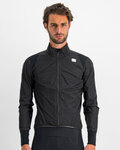 SPORTFUL Cycling rain jacket - HOT PACK NORAIN - black