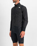 SPORTFUL Cycling rain jacket - HOT PACK NORAIN - black