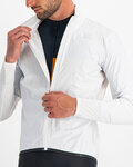 SPORTFUL Cycling rain jacket - HOT PACK NORAIN - white
