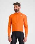 SPORTFUL Cycling rain jacket - HOT PACK NORAIN - orange