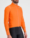 SPORTFUL Cycling rain jacket - HOT PACK NORAIN - orange