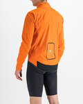 SPORTFUL Cycling rain jacket - HOT PACK NORAIN - orange