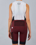 SPORTFUL Cycling bib shorts - SUPERGIARA - bordeaux