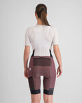 SPORTFUL Cycling bib shorts - SUPERGIARA - bordeaux