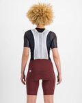 SPORTFUL Cycling bib shorts - BODYFIT - bordeaux