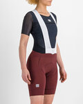 SPORTFUL Cycling bib shorts - BODYFIT - bordeaux