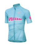 SPORTFUL Cycling short sleeve jersey - SUPER GIRL - blue