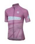 SPORTFUL Cycling short sleeve jersey - SUPER GIRL - purple