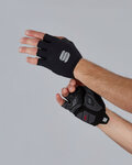 SPORTFUL Cycling fingerless gloves - TOTAL COMFORT - black