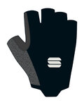 SPORTFUL Cycling fingerless gloves - TOTAL COMFORT - black