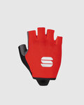 SPORTFUL Cycling fingerless gloves - TC - red