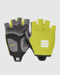 SPORTFUL Cycling fingerless gloves - TC - yellow