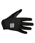 SPORTFUL Cycling long-finger gloves - FULL GRIP - black