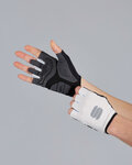 SPORTFUL Cycling fingerless gloves - TC LADY - white