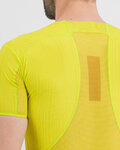 SPORTFUL Cycling short sleeve t-shirt - PRO BASELAYER - yellow