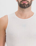 SPORTFUL Cycling sleeve less t-shirt - PRO TERMO - white