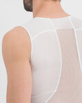SPORTFUL Cycling sleeve less t-shirt - PRO TERMO - white