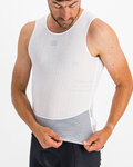 SPORTFUL Cycling sleeve less t-shirt - PRO TERMO - white
