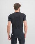 SPORTFUL Cycling short sleeve t-shirt - THERMODYNAMIC LITE - black