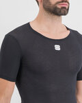 SPORTFUL Cycling short sleeve t-shirt - THERMODYNAMIC LITE - black