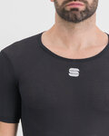 SPORTFUL Cycling short sleeve t-shirt - THERMODYNAMIC LITE - black