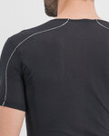 SPORTFUL Cycling short sleeve t-shirt - THERMODYNAMIC LITE - black