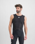 SPORTFUL Cycling sleeve less t-shirt - THERMODYNAMIC LITE - black