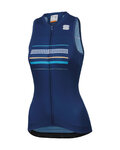 SPORTFUL Cycling sleeveless jersey - DIVA - blue