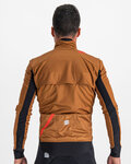 SPORTFUL Cycling windproof jacket - FIANDRE WARM - brown