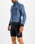 SPORTFUL Cycling windproof jacket - FIANDRE WARM - blue