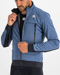 SPORTFUL Cycling windproof jacket - FIANDRE WARM - blue