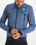 SPORTFUL Cycling windproof jacket - FIANDRE WARM - blue
