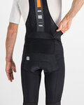 SPORTFUL Cycling bib shorts - BODYFIT PRO THERMAL - black