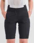 SPORTFUL Cycling shorts without bib - SUPERGIARA - black