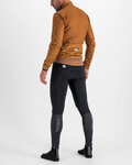 SPORTFUL Cycling thermal jacket - SUPER - brown