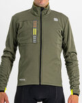 SPORTFUL Cycling thermal jacket - SUPER - green