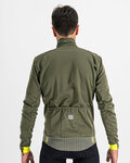 SPORTFUL Cycling thermal jacket - SUPER - green