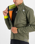 SPORTFUL Cycling thermal jacket - SUPER - green