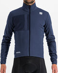 SPORTFUL Cycling thermal jacket - SUPER - blue