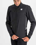 SPORTFUL Cycling windproof jacket - NEO SOFTSHELL - black
