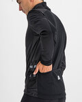 SPORTFUL Cycling windproof jacket - NEO SOFTSHELL - black