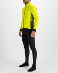 SPORTFUL Cycling windproof jacket - NEO SOFTSHELL - yellow