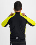 SPORTFUL Cycling windproof jacket - NEO SOFTSHELL - yellow