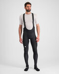 SPORTFUL Cycling long bib trousers - TOTAL COMFORT - black
