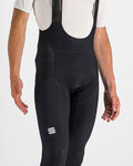 SPORTFUL Cycling long bib trousers - TOTAL COMFORT - black