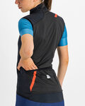 SPORTFUL Cycling gilet - HOT PACK EASYLIGHT - black